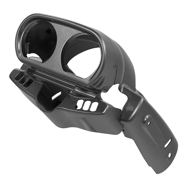 TCMT Instrument Housing Set For Harley Road Glide FLTR 2015-2024 – Black ABS Plastic