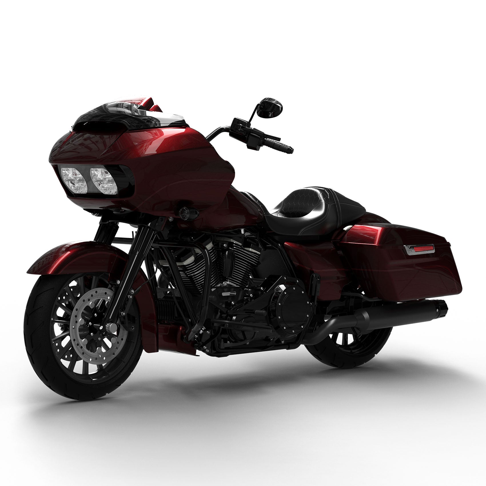 HR3 Twisted Cherry Road Glide Fairing Kit