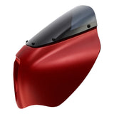 HR3 Wicked Red Denim Headlight Fairing & Windshield Fit For Harley Softail FXBB FXLR 2018-2025