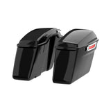 HR3 Vivid Black Hard Saddlebags (Regular) For 14-23 Harley Touring