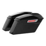 HR3 Vivid Black Hard Saddlebags (Regular) For 14-23 Harley Touring