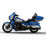 HR3 Electric Blue / Silver Fortune Complete Body Fairing Kit For Harley Ultra Limited  FLHTK 14-23