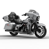 HR3 Brilliant Silver Pearl Complete Body Fairing Kit For Harley Ultra Limited  FLHTK 14-23