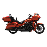 HR3 Scorched Orange / Black Denim Complete Body Fairing Kit For Harley Road Glide Limited FLTRK 15-23