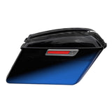 HR3 Mako Shark Fade Hard Saddlebags (Regular) For 14-23 Harley Touring