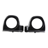 HR3 Vivid Black Lower Fairing Speaker Pods For Harley Touring Models 2014-2024