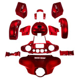 HR3 Velocity Red Sunglo 2017S Complete Body Fairing Kit For Harley Street Glide Special FLHXS 14-23