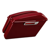 HR3 Billiard Red Hard Saddlebags (Regular) For 14-23 Harley Touring