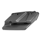 HR3 Charcoal Pearl 5" Stretched Extended Saddlebags For Harley Touring 2014-2022