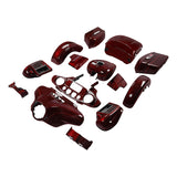 HR3 Mysterious Red Sunglo Complete Body Fairing Kit For Harley Ultra Limited  FLHTK 14-23