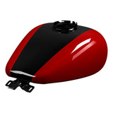 HR3 Billiard Red / Vivid Black Fuel Gas Tank For 2008-2023 Harley Touring Models