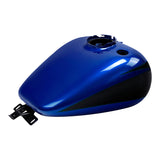 HR3 Candy Cobalt / Indigo Ink CVO Fuel Gas Tank For 2008-2023 Harley Touring CVO Models