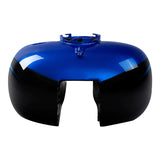 HR3 Candy Cobalt / Indigo Ink CVO Fuel Gas Tank For 2008-2023 Harley Touring CVO Models