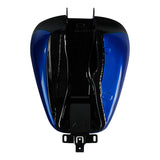 HR3 Candy Cobalt / Indigo Ink CVO Fuel Gas Tank For 2008-2023 Harley Touring CVO Models