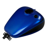 HR3 Candy Cobalt / Indigo Ink CVO Fuel Gas Tank For 2008-2023 Harley Touring CVO Models