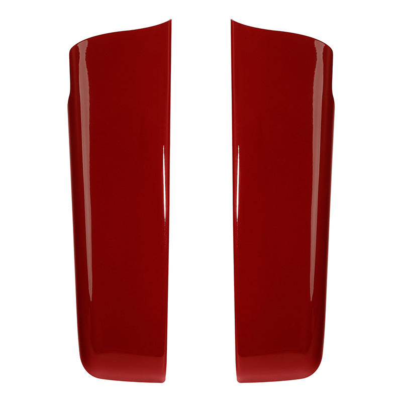HR3 Billiard Red / Vivid Black Saddlebag Filler Strips