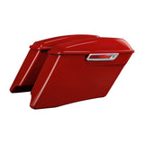 HR3 Wicked Red CVO Stretched Saddlebags For 14-23 Harley Touring