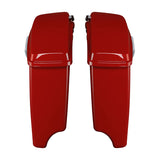 HR3 Wicked Red CVO Stretched Saddlebags For 14-23 Harley Touring