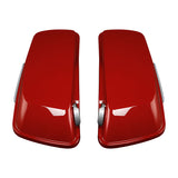 HR3 Wicked Red CVO Stretched Saddlebags For 14-23 Harley Touring