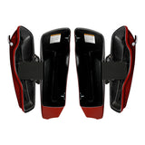 HR3 Wicked Red CVO Stretched Saddlebags For 14-23 Harley Touring