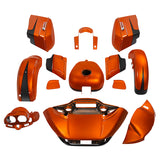 HR3 Scorched Orange / Black Denim Road Glide Special Fairing Kit