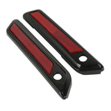 HR3 Aluminum Hard Saddlebags Hinge Latch Covers Fit For Harley Street Glide 2014-up