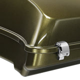 HR3 Olive Gold 5.5" Razor Style Touring Trunk Luggage For 14-24 Touring