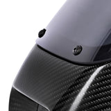 HR3 Carbon Fiber Vivid Black Headlight Fairing & Windshield Fit For Harley Softail FXBB FXLR 2018-later