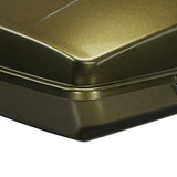 HR3 Olive Gold 5.5" Razor Style Touring Trunk Luggage For 14-24 Touring
