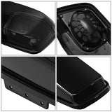 HR3 Vivid Black CVO Saddlebag Lids With 5" x 7" Speaker Cutouts For Harley Touring Models 2014-2023