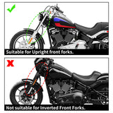 HR3 Carbon Fiber Black Denim Headlight Fairing & Windshield Fit For Harley Softail FXBB FXLR 2018-later