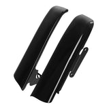 HR3 Vivid Black Saddlebag Filler Strips For Harley Touring Models 14-24