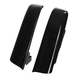 HR3 Vivid Black Saddlebag Filler Strips For Harley Touring Models 14-24