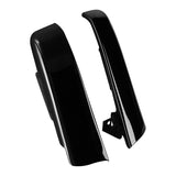 HR3 Vivid Black Saddlebag Filler Strips For Harley Touring Models 14-24