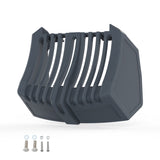 HR3 Gunship Gray Harley Oil Cooler Cover For Harley Touring 2017-2023