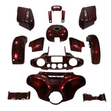HR3 Twisted Cherry Complete Body Fairing Kit For Harley Street Glide Special FLHXS 14-23
