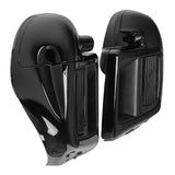 HR3 Vivid Black Vented Lower Fairing Kit For Harley Touring Models 2014-2023 (Fits water cooled models)