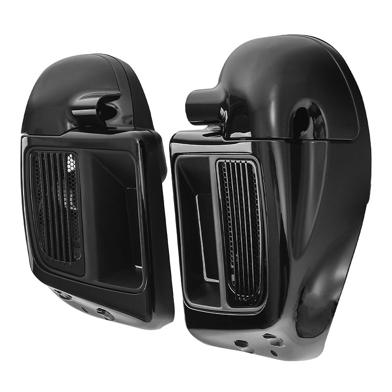 HR3 Vivid Black Vented Lower Fairing Kit (Fits water cooled models)