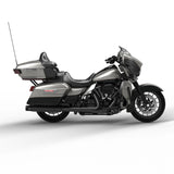 HR3 Billet Silver / Vivid Black Complete Body Fairing Kit For Harley Ultra Limited  FLHTK 14-23