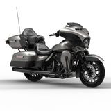 HR3 Billet Silver / Vivid Black Complete Body Fairing Kit For Harley Ultra Limited  FLHTK 14-23