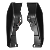 HR3 Dark Alloy / Black Denim Mid-Frame Air Deflectors For Harley Touring and Trike Models 17-24