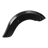 HR3 Dark Alloy / Black Denim Motorcycle Mudguard CVO STYLE REAR FENDER FOR Harley Touring 2014-2023