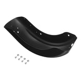 HR3 Dark Alloy / Black Denim Motorcycle Mudguard CVO STYLE REAR FENDER FOR Harley Touring 2014-2023