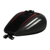 HR3 Dark Alloy / Black Denim CVO Fuel Gas Tank For 2008-2023 Harley Touring CVO Models