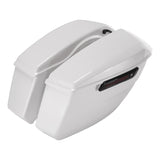 HR3 White Onyx Pearl  Touring Saddlebags for 2023+ HD Street/Road Gldie