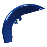 HR3 Superior Blue 2015UL Motorcycle 18" Front Mudguard Fender (can be installed with lighting) For Harley Touring Electra Glide Ultra Limited Tri Glide 14-23