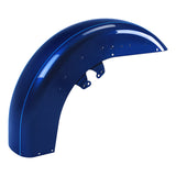 HR3 Superior Blue 2015UL Motorcycle 18" Front Mudguard Fender (can be installed with lighting) For Harley Touring Electra Glide Ultra Limited Tri Glide 14-23