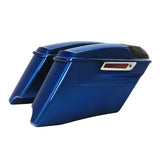 HR3 Superior Blue 2015S 2014SG CVO Stretched Saddlebags with Speaker Lids  For 14-23 Harley Touring