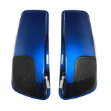 HR3 Superior Blue 2015S 2014SG CVO Stretched Saddlebags with Speaker Lids  For 14-23 Harley Touring