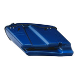 HR3 Superior Blue 2015S 2014SG CVO Stretched Saddlebags with Speaker Lids  For 14-23 Harley Touring